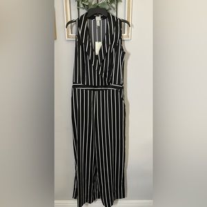 💫 NWT 💫 A New Day - Striped Wide Leg Jumpsuit
